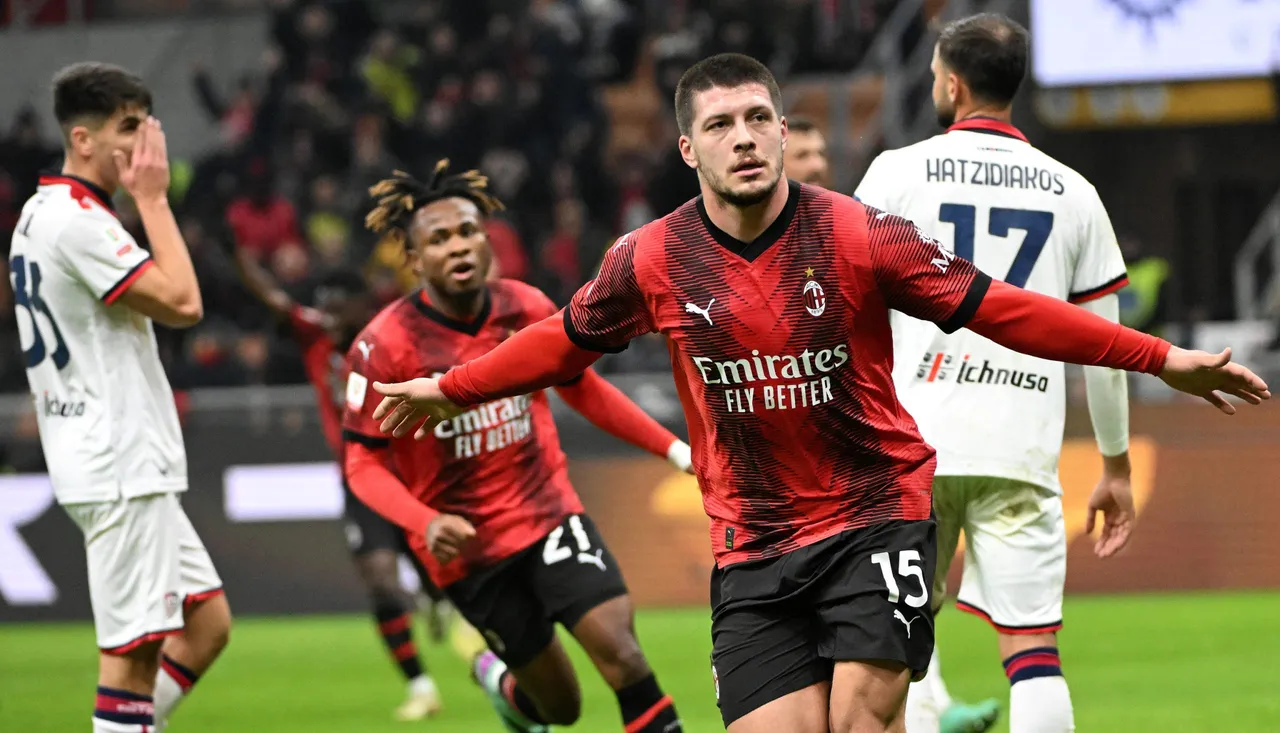 Coppa Italia &#8211; AC Milan vs Cagliari Calcio