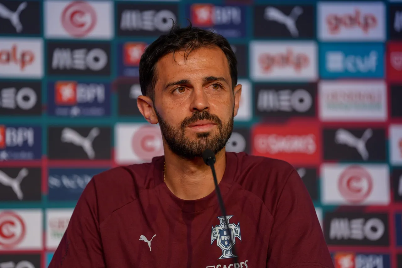 Reuda de prensa de la selección de Portugal