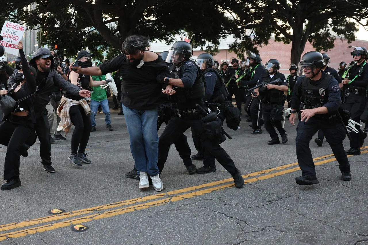 National Guard deployed by President Trump as anti-ICE protests continue in Los Angeles