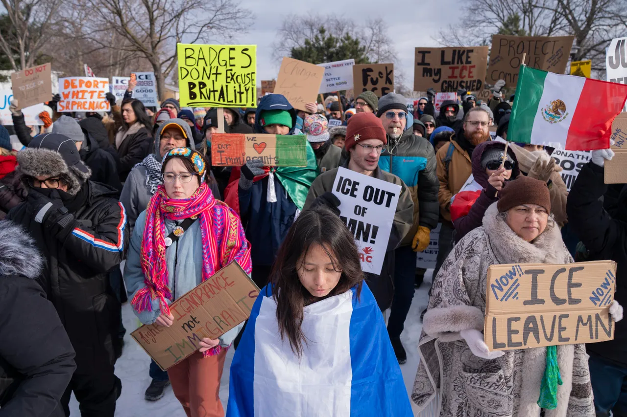 Protestas contra ICE en Mineápolis