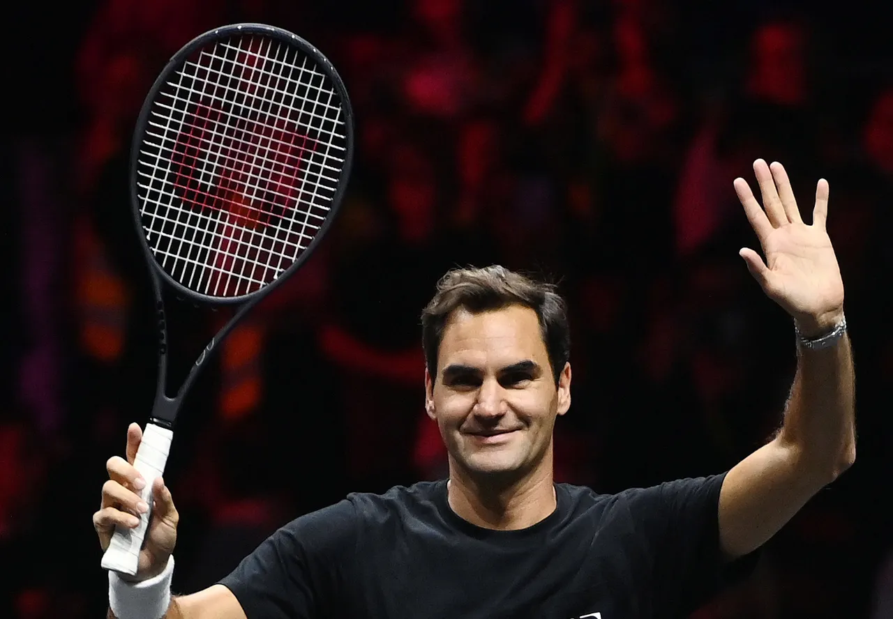 Tennis Laver Cup practice session