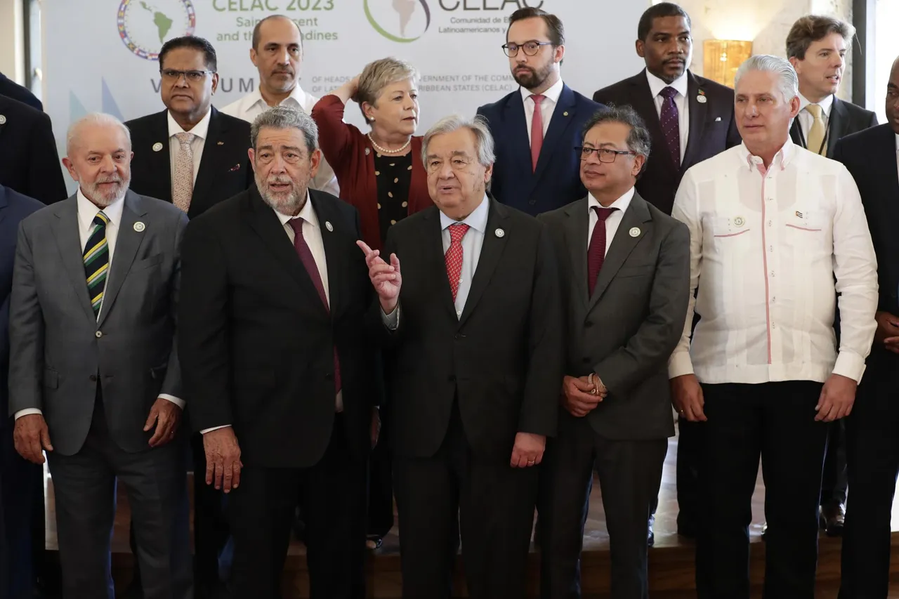 Cumbre de la Celac en Kingstown con los principales mandatarios de la izquierda americana