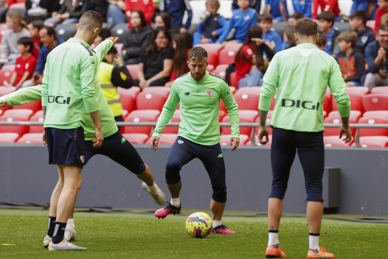 Entrenamiento del Athletic de Bilbao