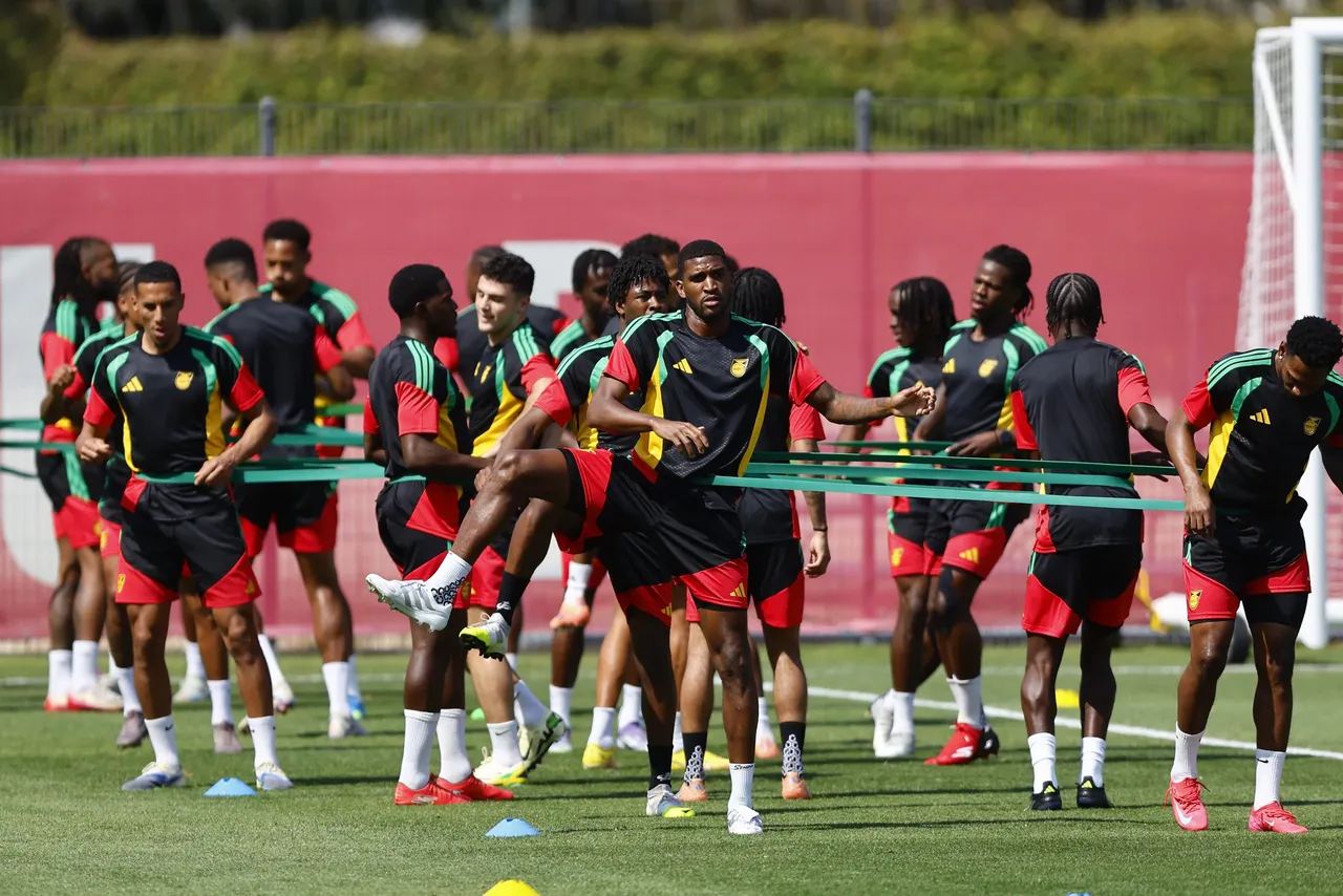 Clasificación Mundial Fútbol 2026: Entrenamiento de Jamaica