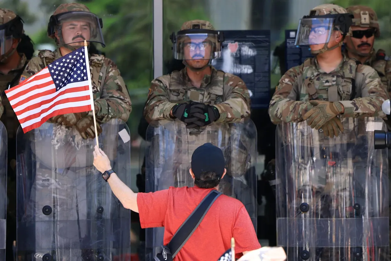 Anti-ICE Protest is held during Fourth of July Holiday
