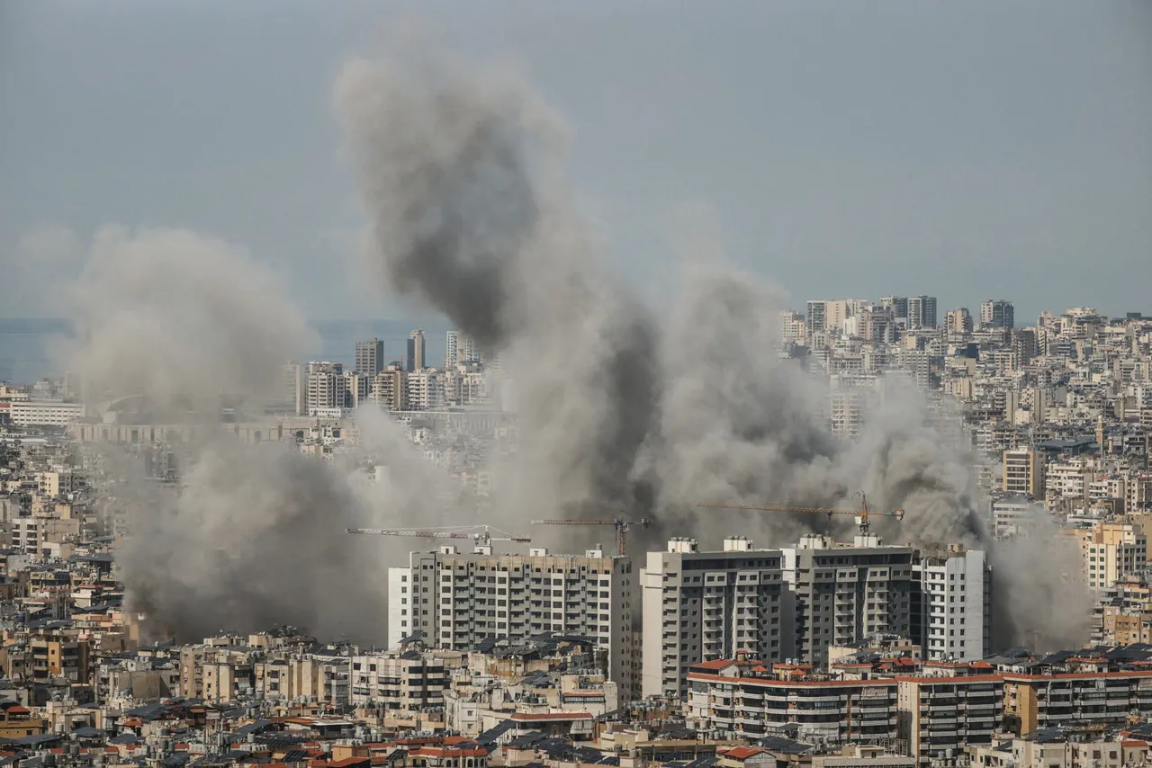 Israel intensifica bombardeos en Beirut y ordena evacuación masiva