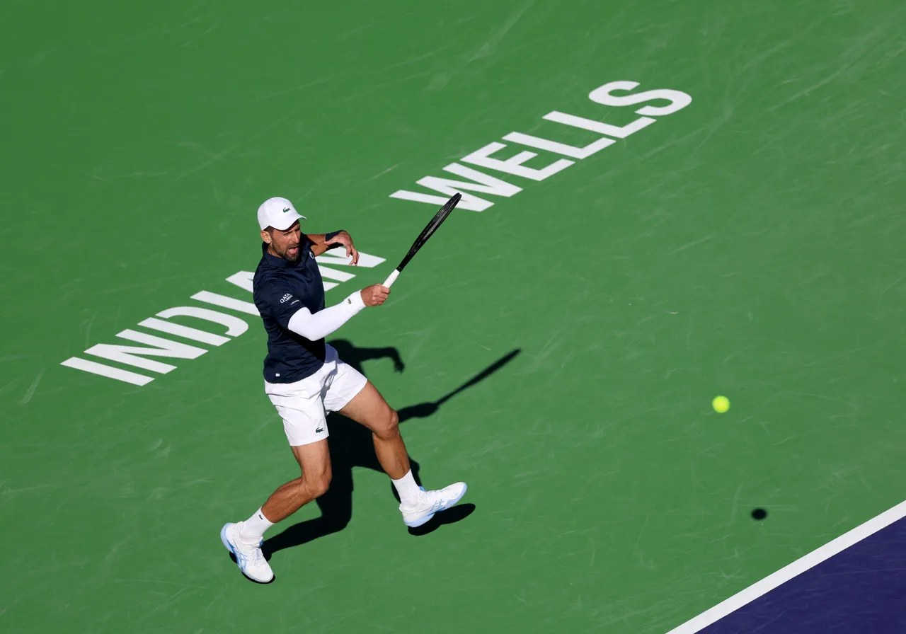 El serbio Novak Djokovic se clasificó este lunes para los octavos de final del Masters 1.000 de Indian Wells por primera vez desde 2017