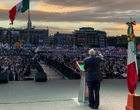 AMLO ZOCALO