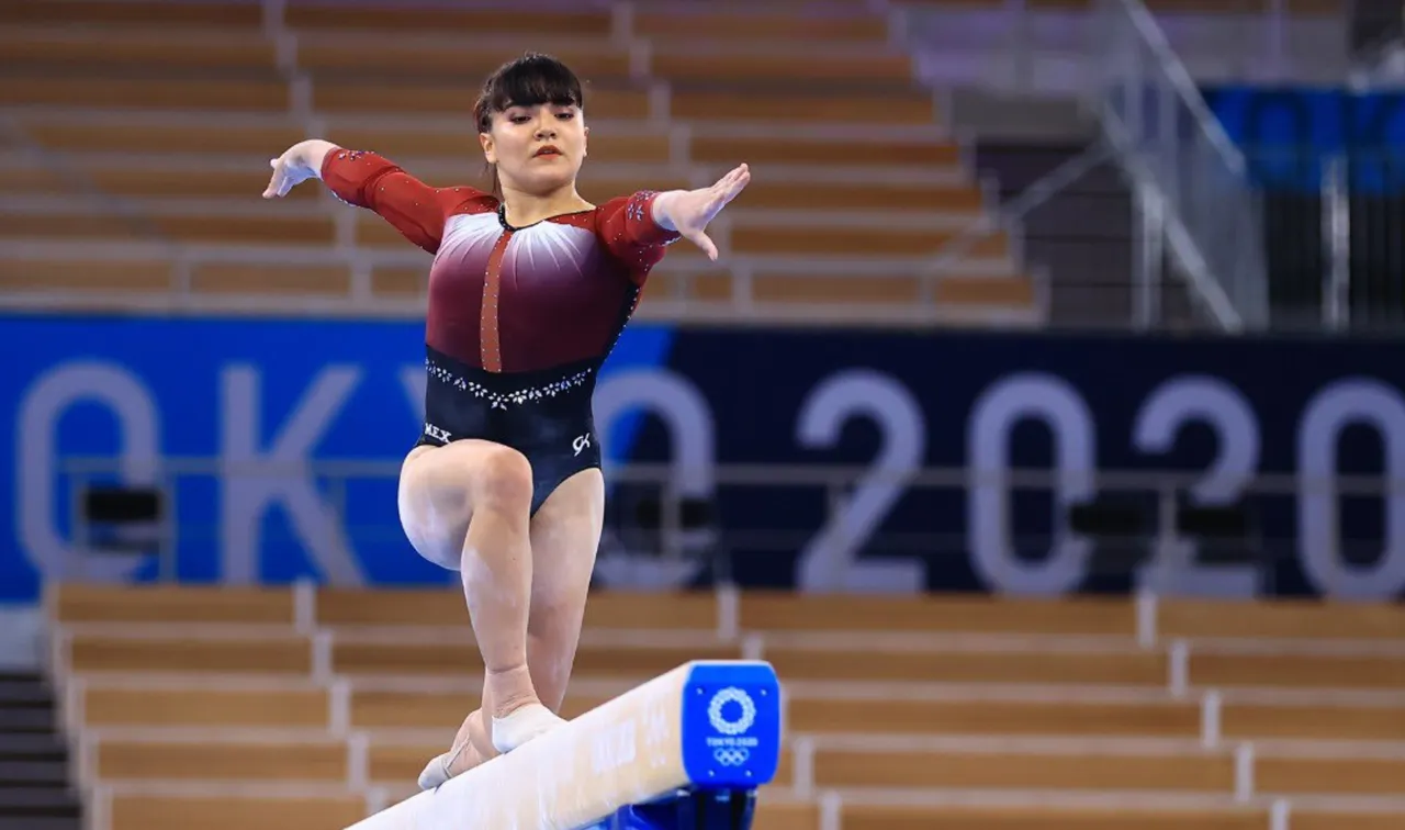 Alexa Moreno, gimnasta mexicana (1)