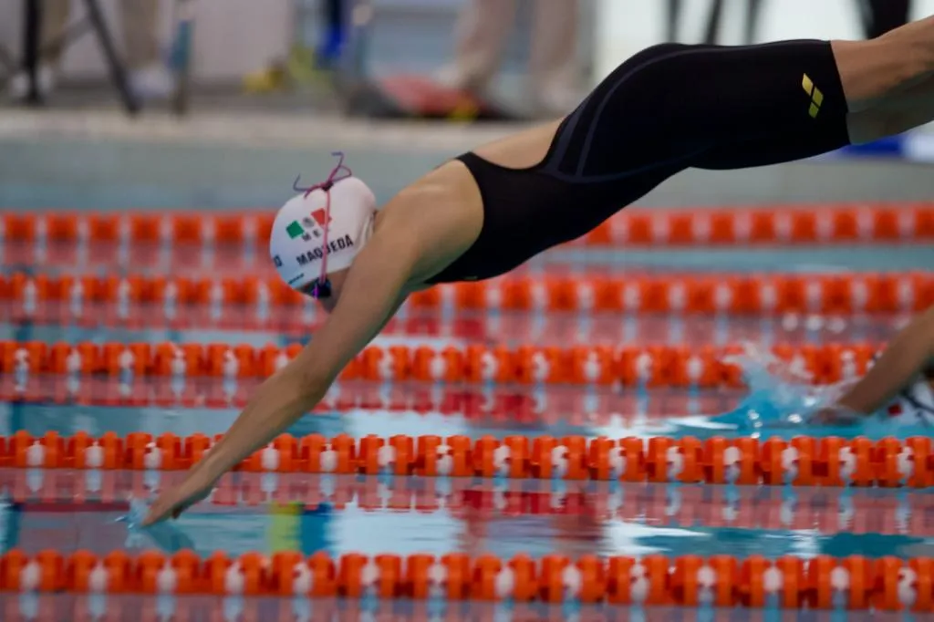 América Maqueda natación