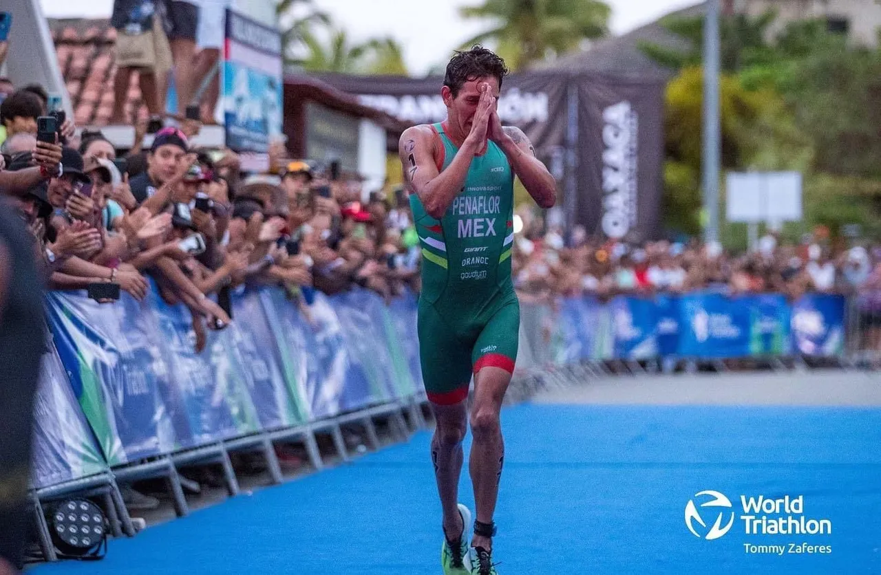 Aram Peñaflor, triatlón