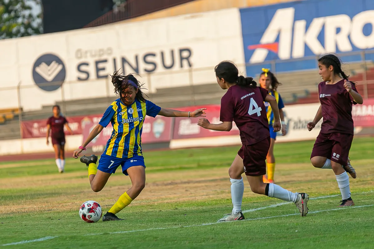 Aspectos de futbol en los Nacionales CONADE 2023
