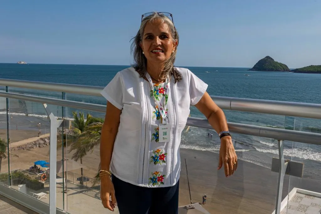 Beatriz González Luna Ruiz, presidenta de la Federación Mexicana de Vela