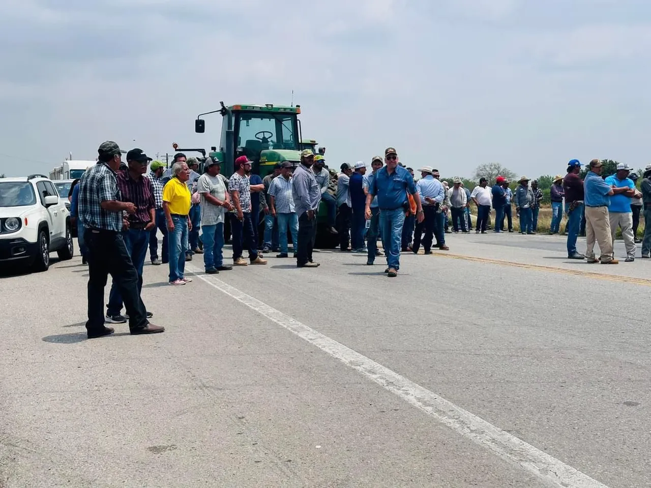 Bloqueo en San Fernando, Tamaulipas, 2 de mayo 2024
