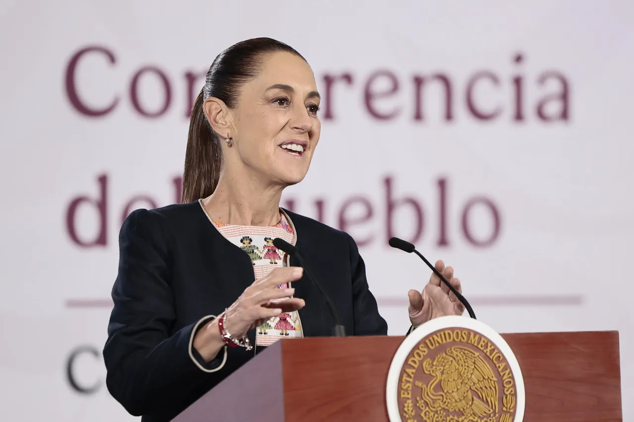 Rueda de prensa diaria de Claudia Sheinbaum en México