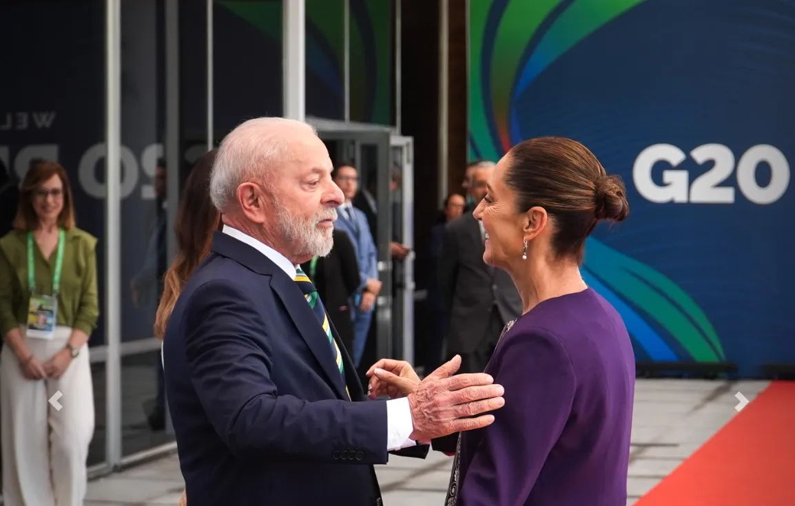 Sheinbaum y Lula lanzan mensaje conjunto en defensa de la no injerencia