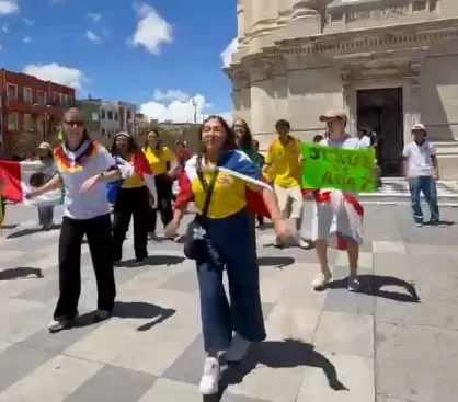 En Pachuca, hay un gran ambiente previo al inicio de La Copa del Mundo