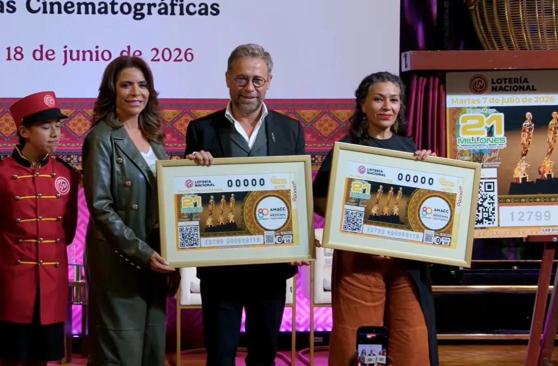 Lotería Nacional devela billete conmemorativo por el 80 aniversario de la AMACC