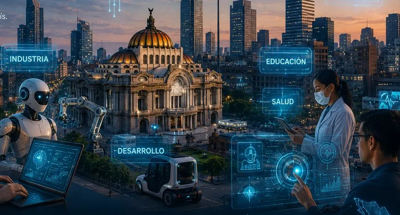 La Inteligencia Artificial avanza en México, pero aún enfrenta un rezago de hasta cinco años