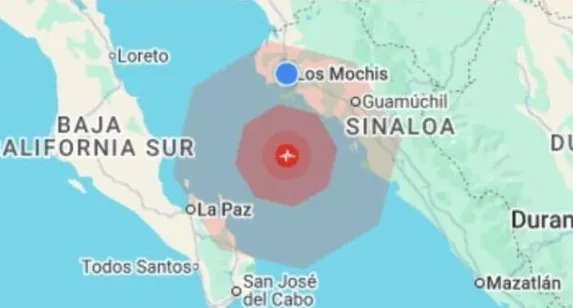 Sismo de magnitud 6.1 sacude Sinaloa; evacúan edificios y activan protocolos de emergencia