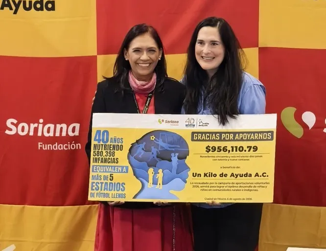 Soriana Fundación recauda casi un millón de pesos para apoyar a 23 mil niñas y niños
