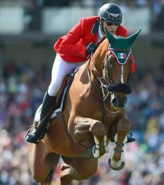 Carlos Hank, jinete mexicano