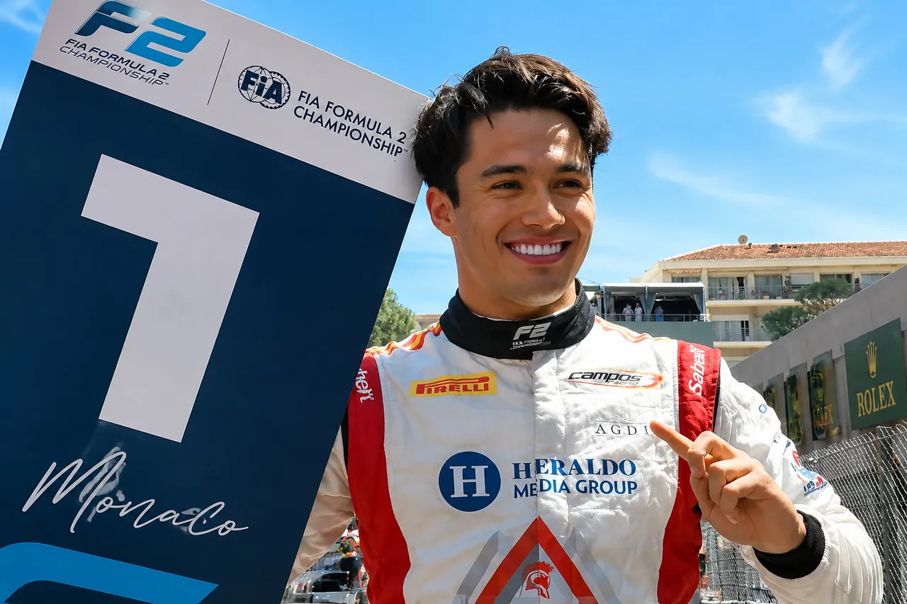 El piloto mexicano Noel León cerró un destacado fin de semana en el Gran Premio de Mónaco de Fórmula 2 al finalizar en la novena posición de la carrera principal