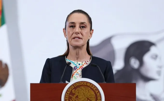 Claudia Sheinbaum en conferencia de prensa sobre investigaciones por corrupción