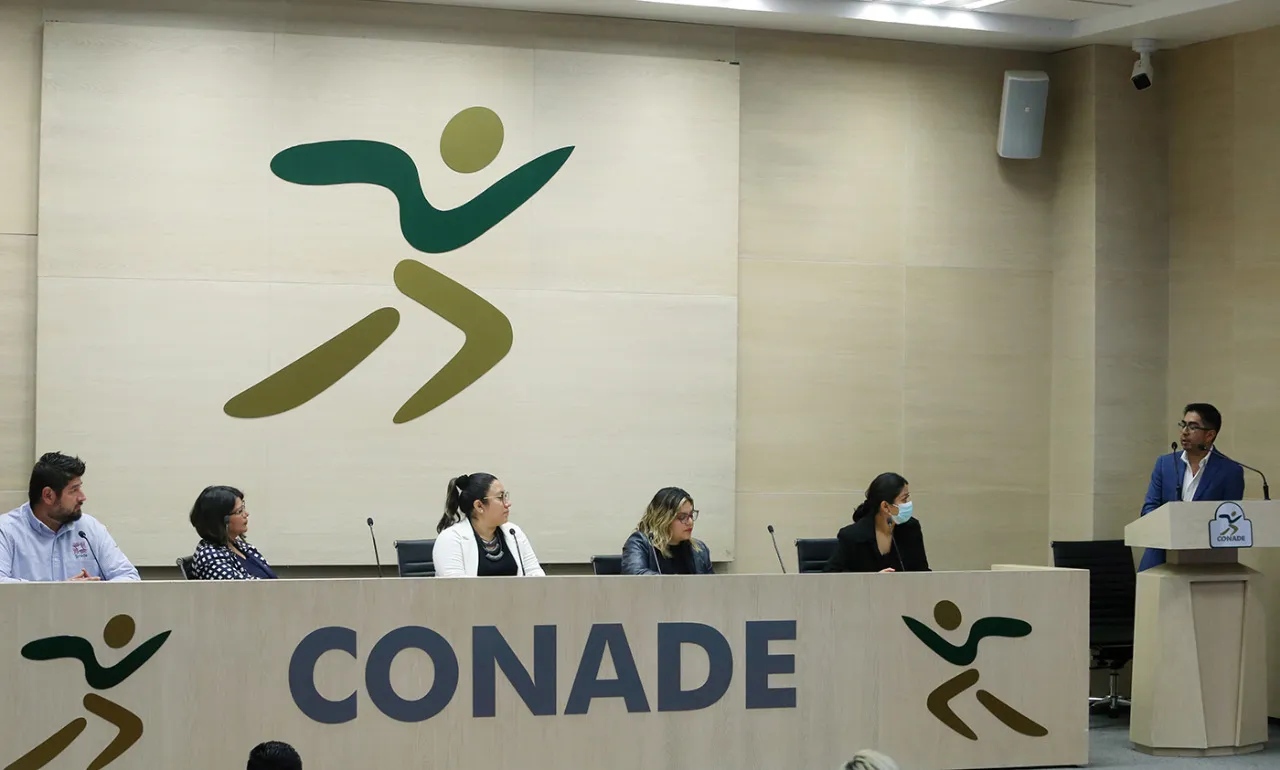 Conferencia de Activismo Institucional para prevenir violencia contra las mujeres en el deporte, en Villas Tlalpan (3)