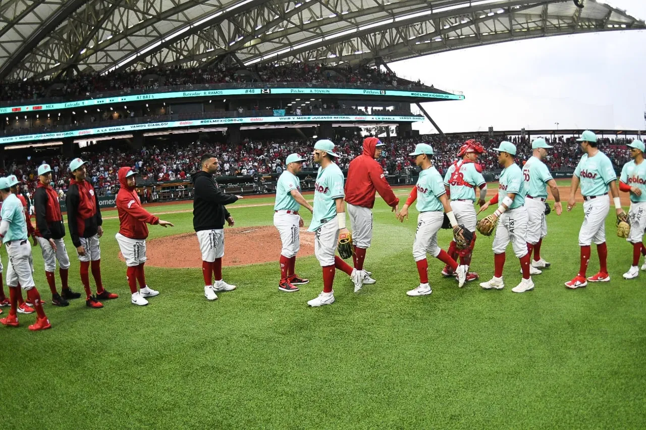 DIABLOS CELEBRA LA BARRIDA SOBRE YUCATÁN