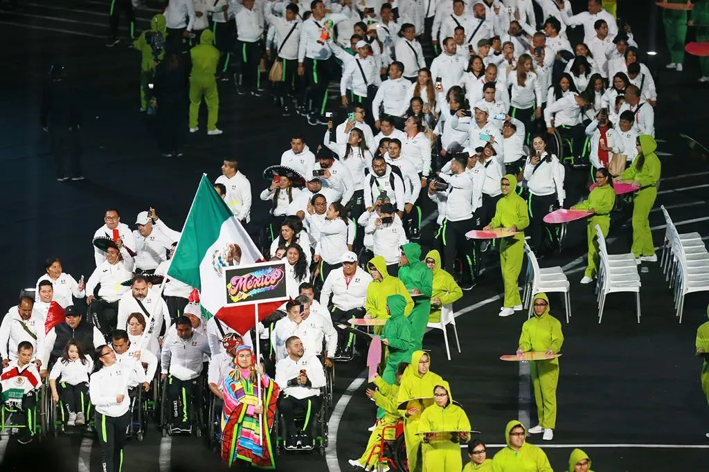 Delegación mexicana en la inauguración de Lima 2019