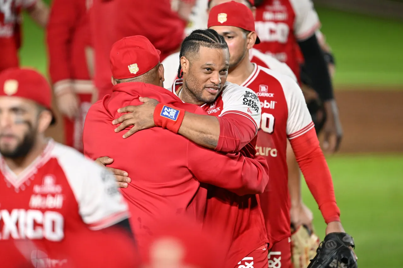 Diablos tras ganar la serie de zona contra los Pericos de Puebla