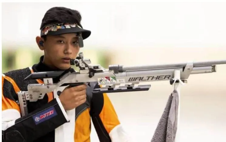 Edson Ramírez, tirador olímpico mexicano