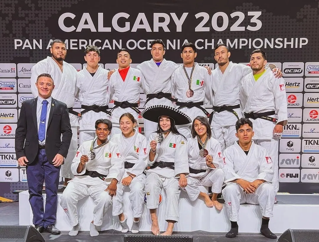 Equipo mexicano de judo