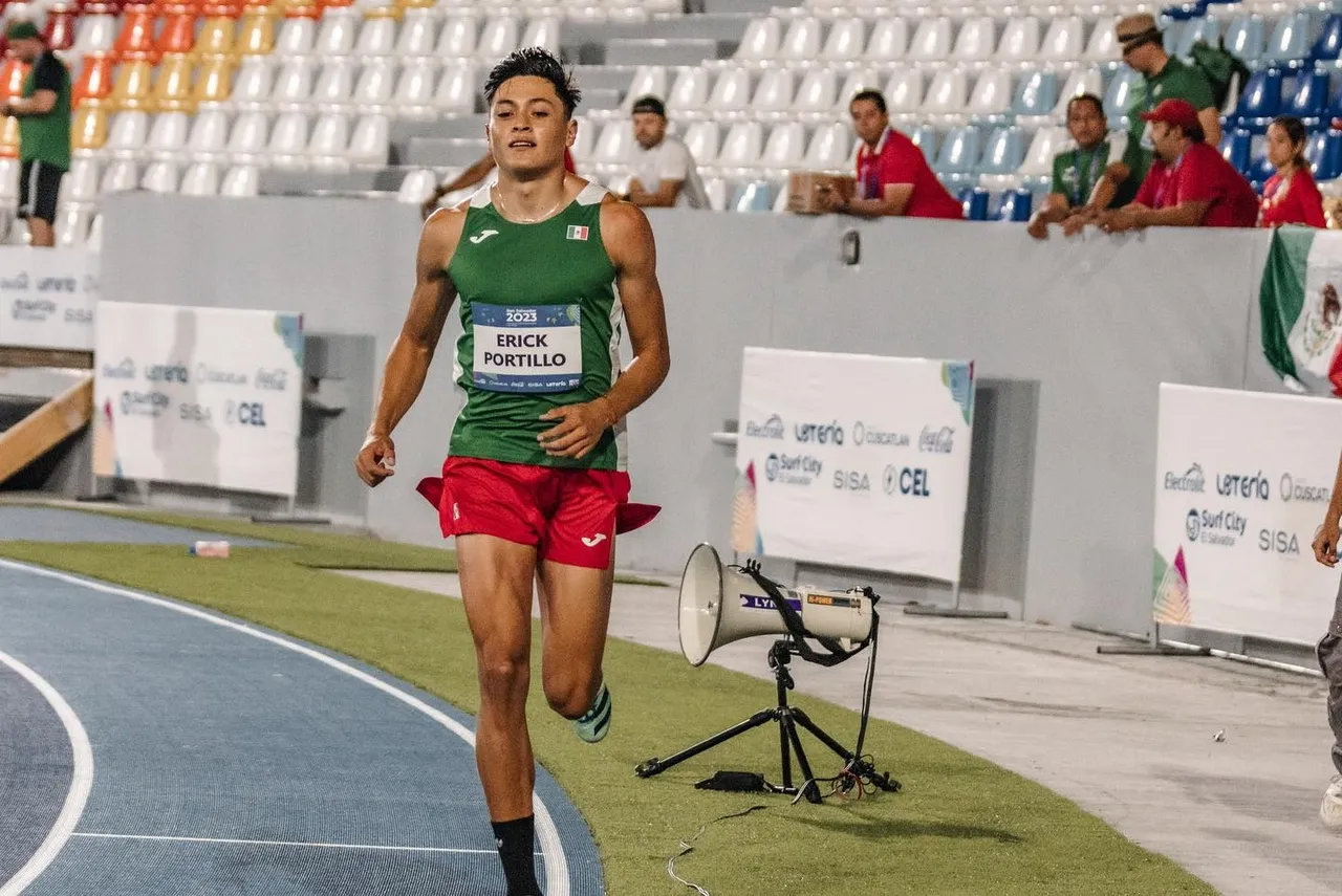 Erick Portillo vivirá su primer Mundial de Atletismo y sus primeros Juegos Panamericanos