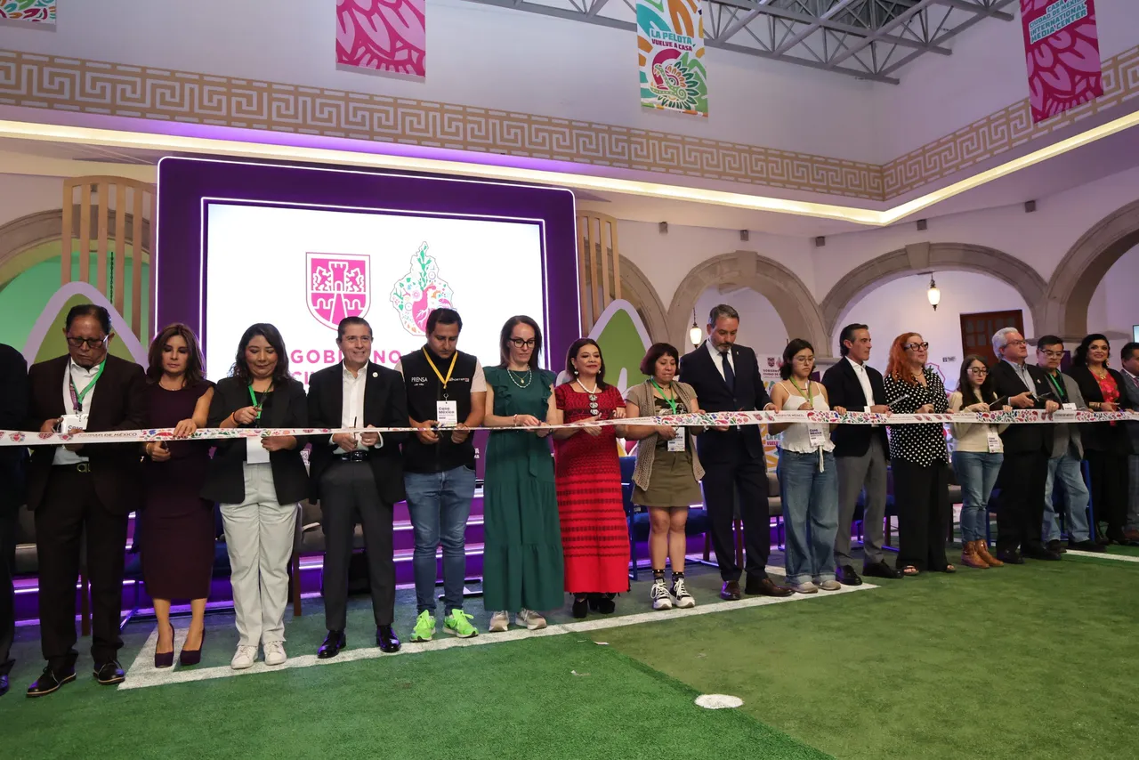 La Jefa de Gobierno, Clara Brugada Molina, inauguró la Casa Ciudad de México, espacio que será el centro de información para los medios internacionales
