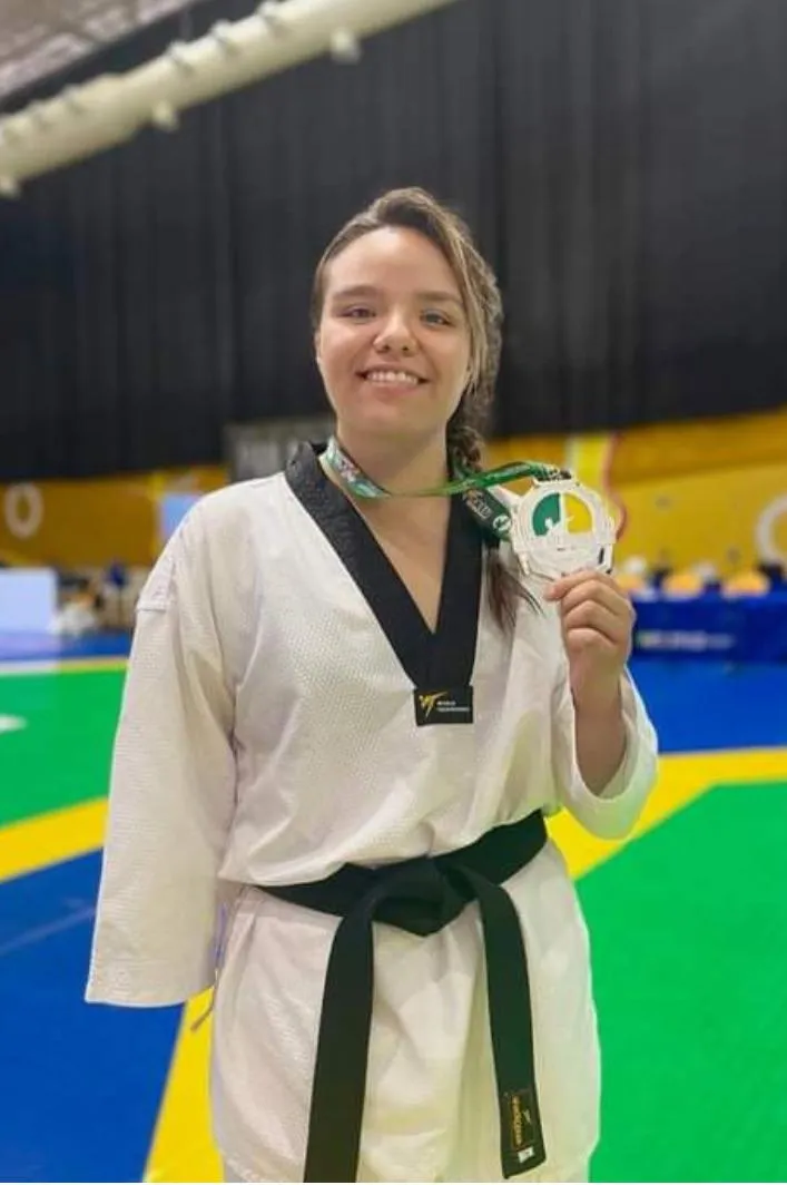 Fernanda Vargas, seleccionada nacional de para taekwondo