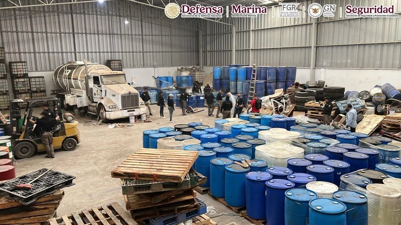Golpe Estratégico al Crimen Organizado: Desmantelan Centro de Precursores Químicos en Durango