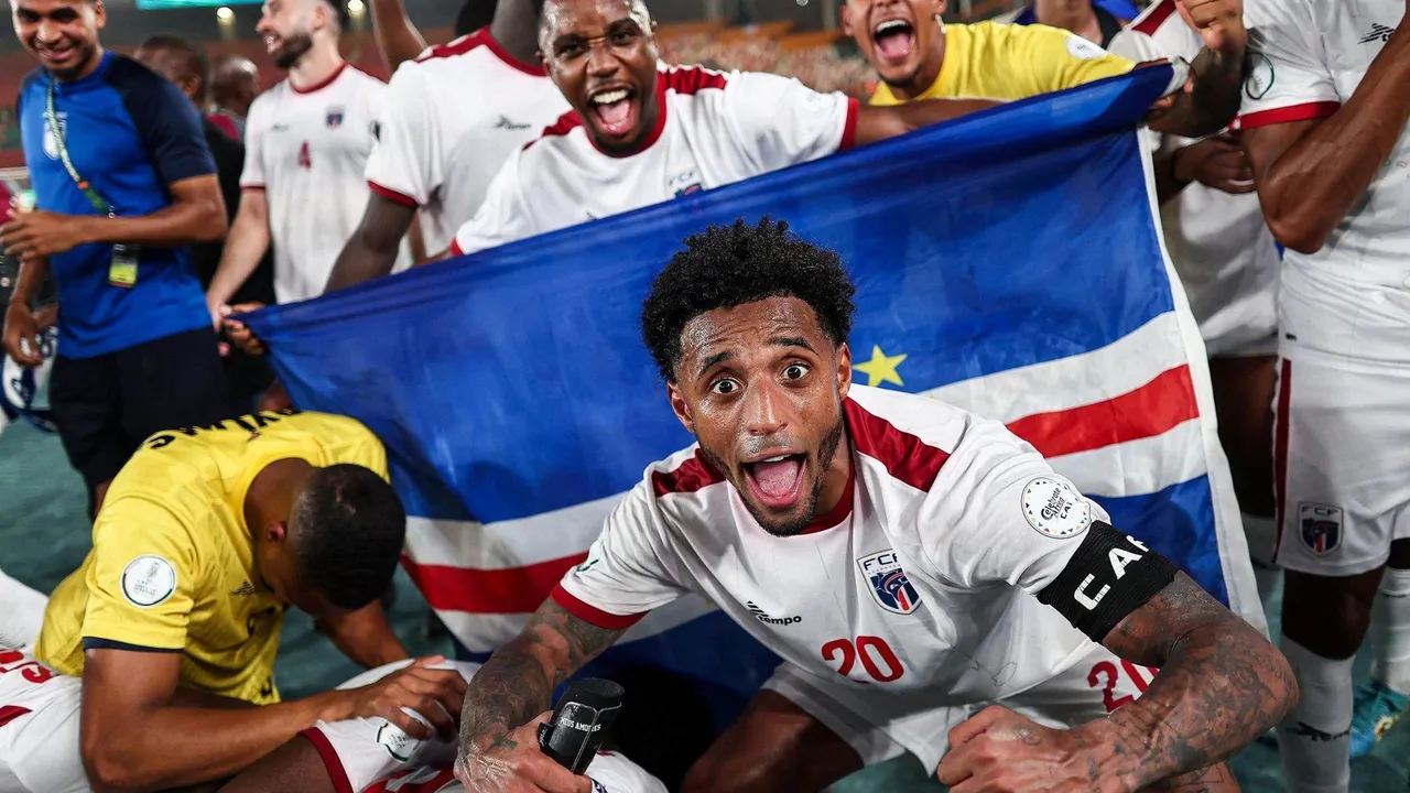 La nación de Cabo Verde compuesta por un conjunto de islas que pertenecen al continente africano, se clasificó por primera vez