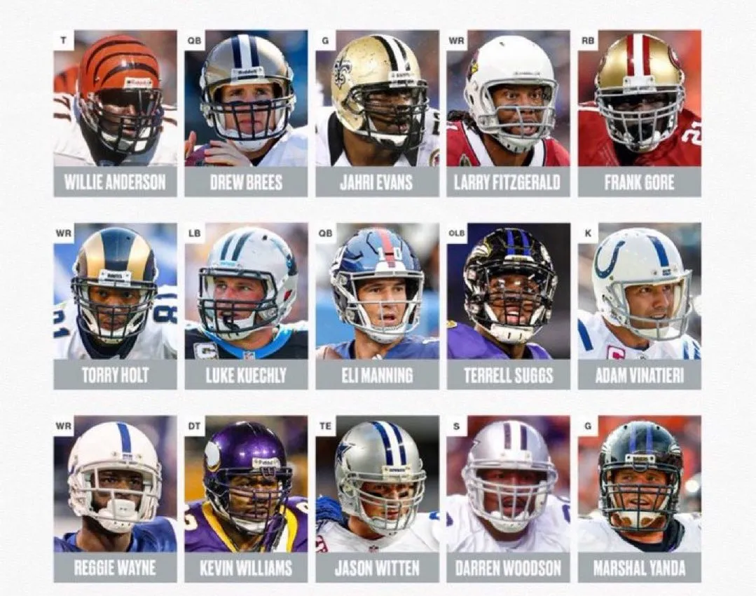 Drew Brees, Eli Manning y Adam Vinatieri fueron anunciados este martes entre los 15 finalistas que aspiran a formar parte del Salón de la Fama del Fútbol Americano Profesional en su clase 2026.