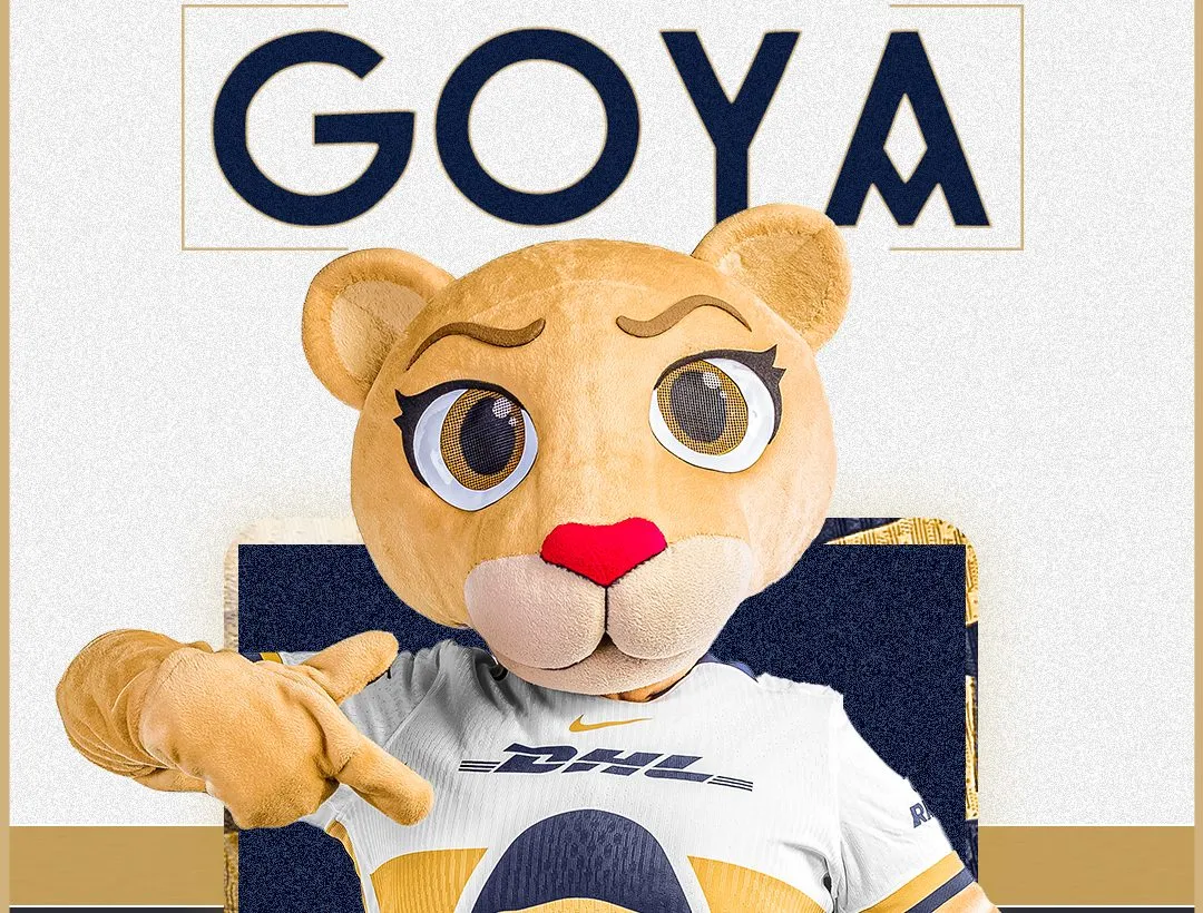 El Club Universidad Nacional presentó oficialmente a Goya, su nueva botarga, que llega para sumarse a la familia auriazul y ponerle