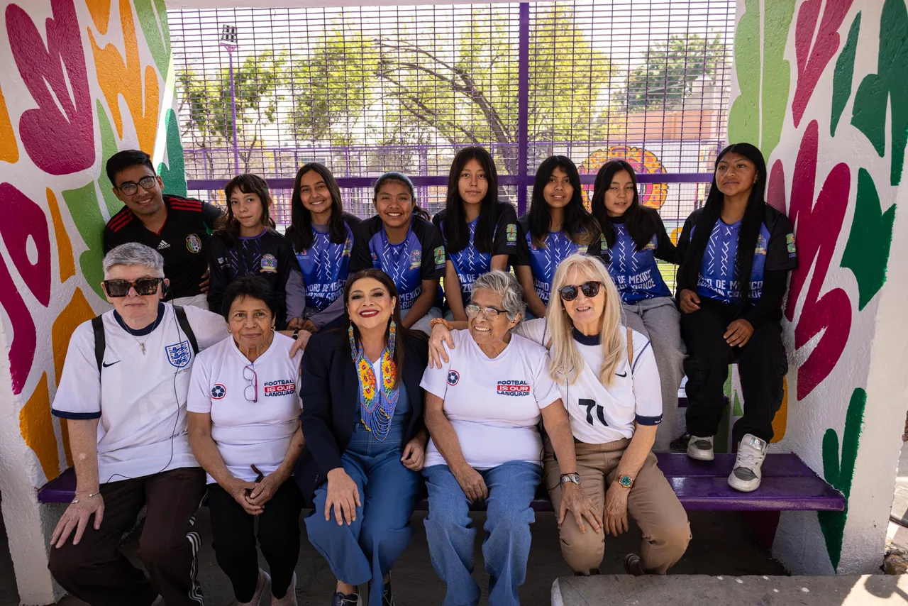 El "Mundial Social" llega a los pueblos originarios de Xochimilco