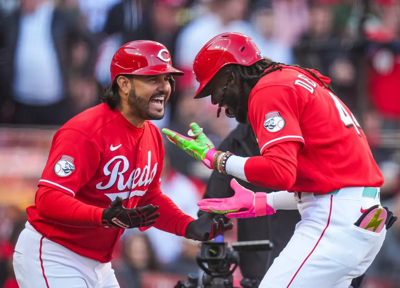 El venezolano Eugenio Suárez conectó un jonrón de tres carreras en la parte baja del sexto inning, que terminó siendo suficiente para que los Cincinnati Reds
