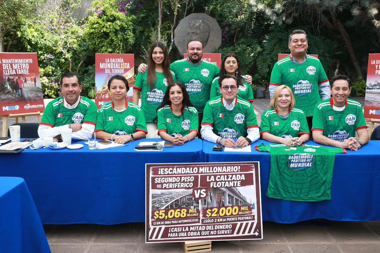 ¿Está lista la CDMX para el Mundial 2026? La dura advertencia del PAN sobre obras y seguridad.