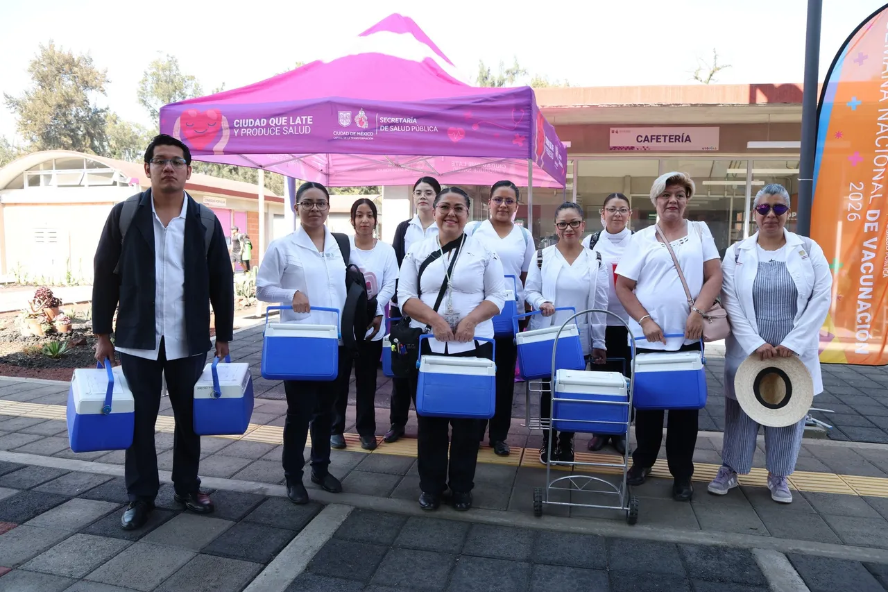 Semana Nacional de Vacunación 2026: CDMX aplicará 1.7 millones de dosis; fechas y requisitos.
