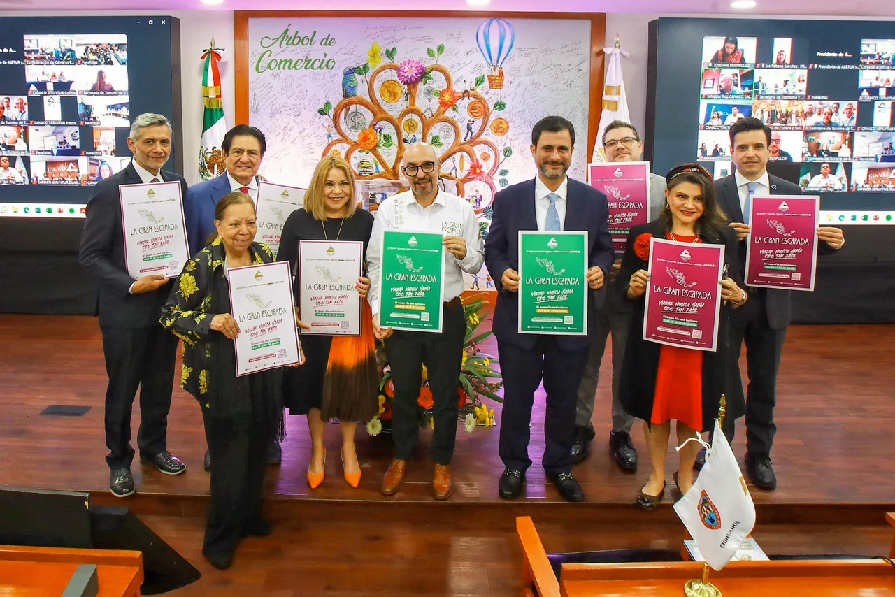 Presentan la segunda edición de "La Gran Escapada": El Buen Fin del Turismo en México