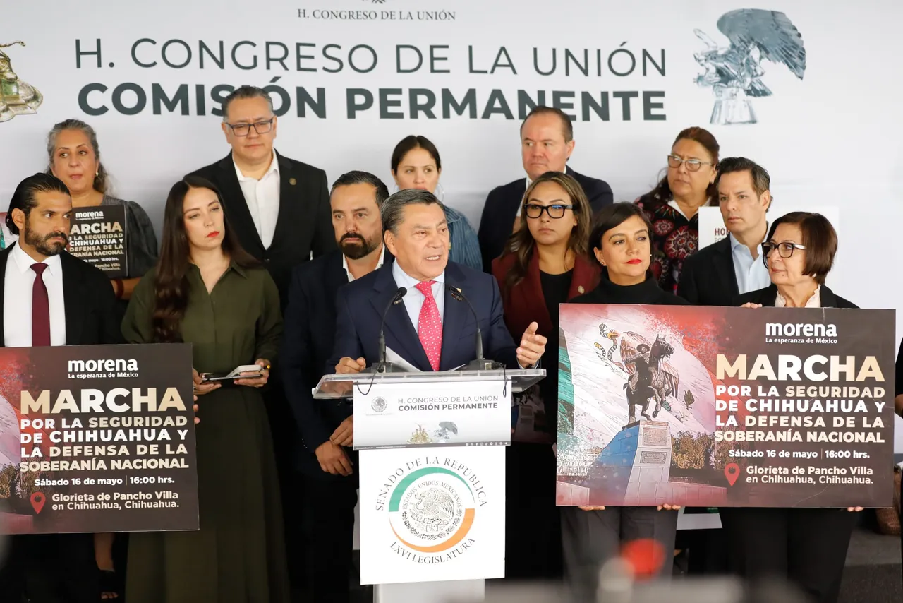 Morena acusa de "traición a la patria" a Maru Campos y convoca a marcha en Chihuahua