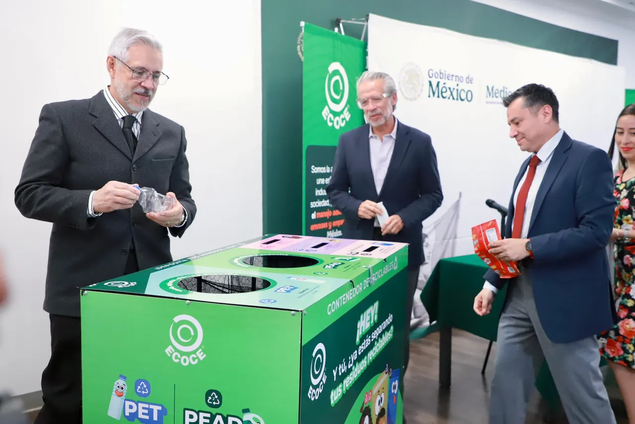 Semarnat y ECOCE fortalecen acciones para impulsar el manejo integral de residuos y la economía circular