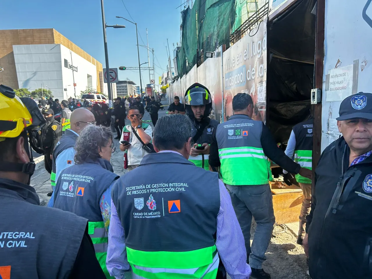 Caída de Grúa Telescópica en la Roma Sur