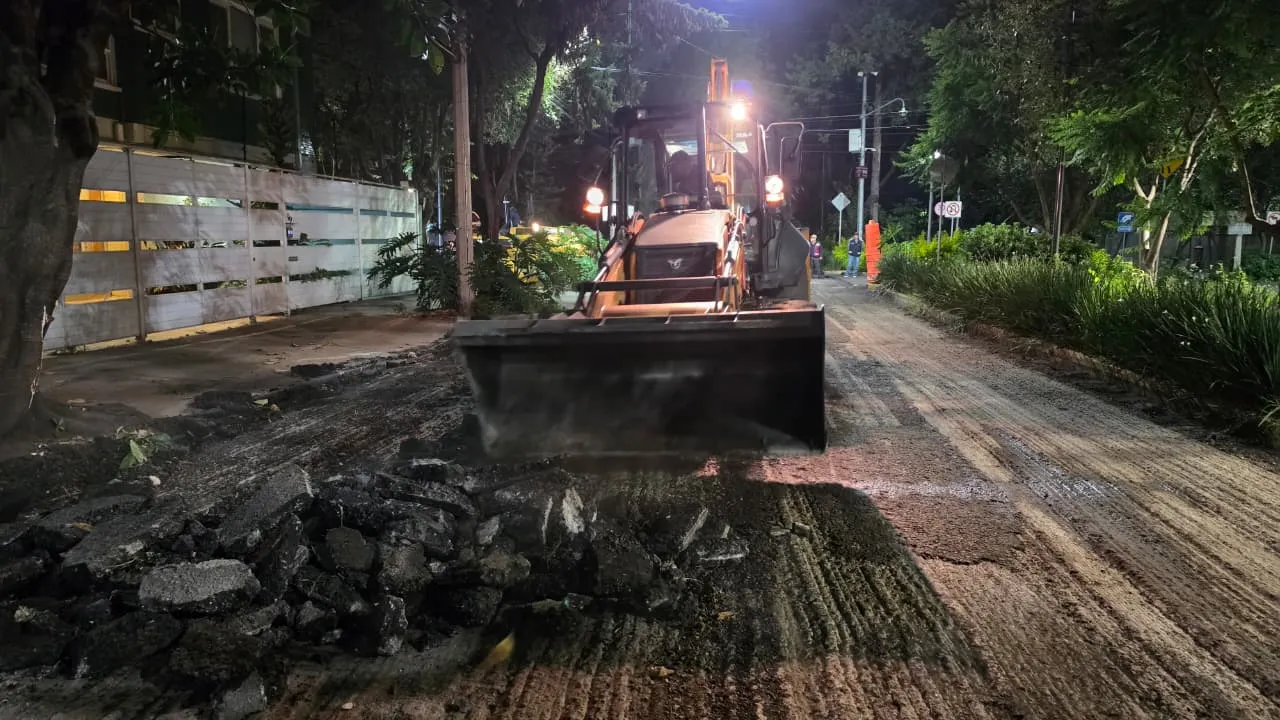 CDMX concluye repavimentación de 3.5 millones de metros cuadrados de vialidades